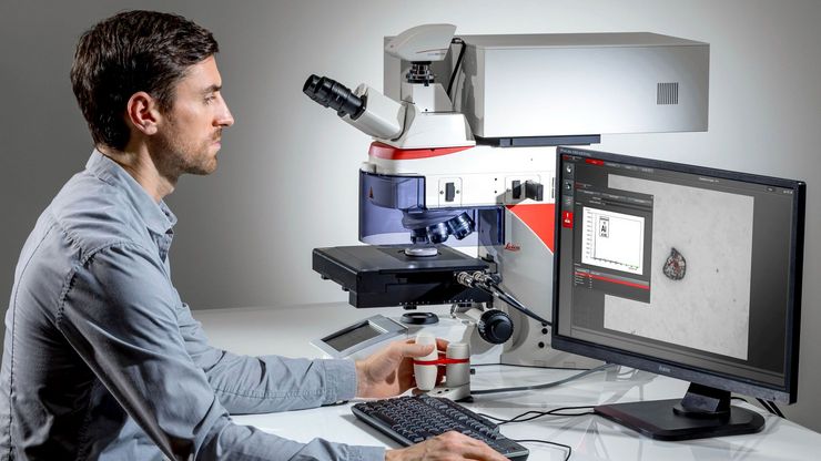 DM6 M LIBS Material Analysis Microscope