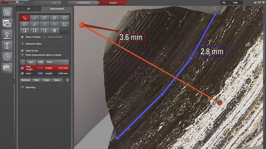 Leica digital microscopes streamline the workflow from positioning the sample to generating a report