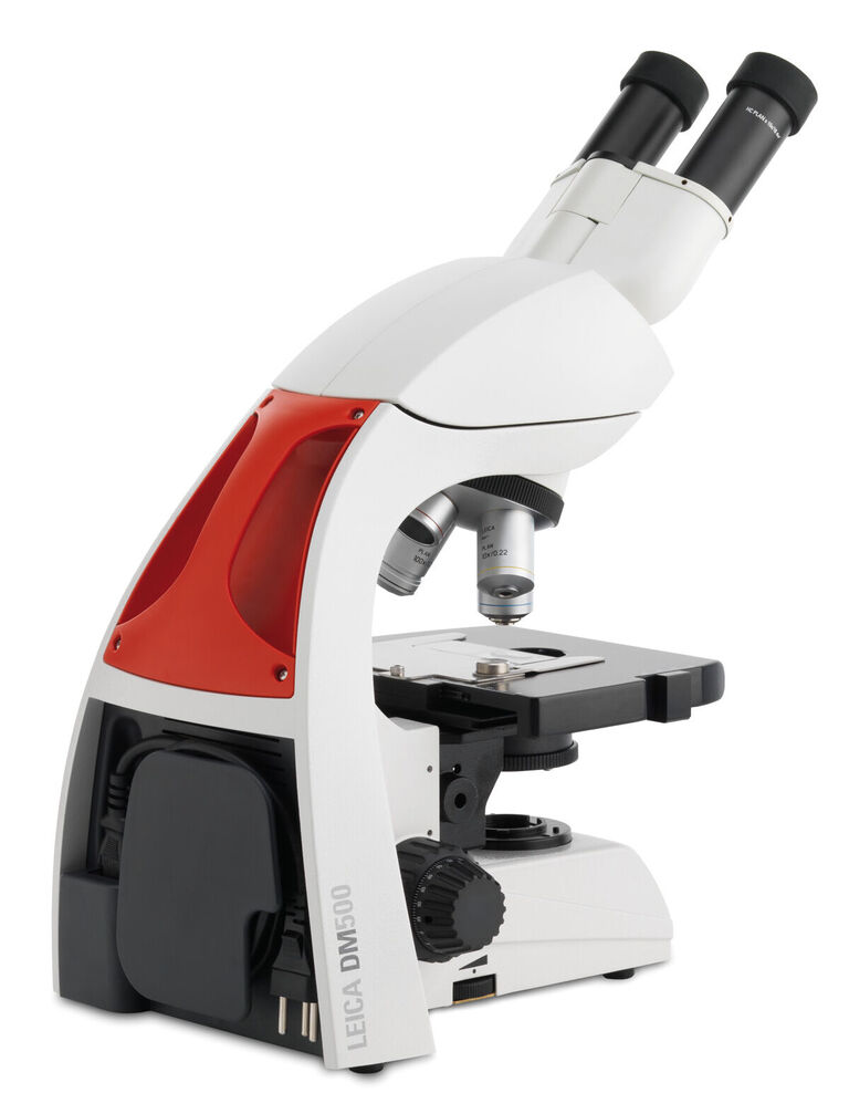 DM500 Binocular, fluorescence-capable educational microscope for life science courses