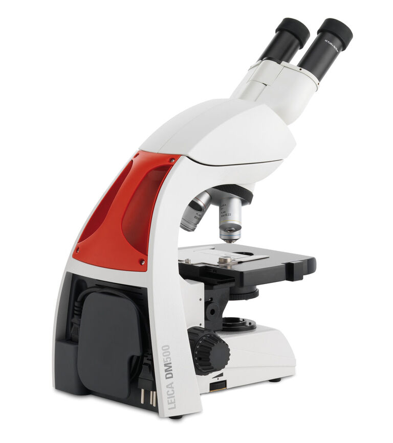 DM500 Binocular, fluorescence-capable educational microscope for life science courses