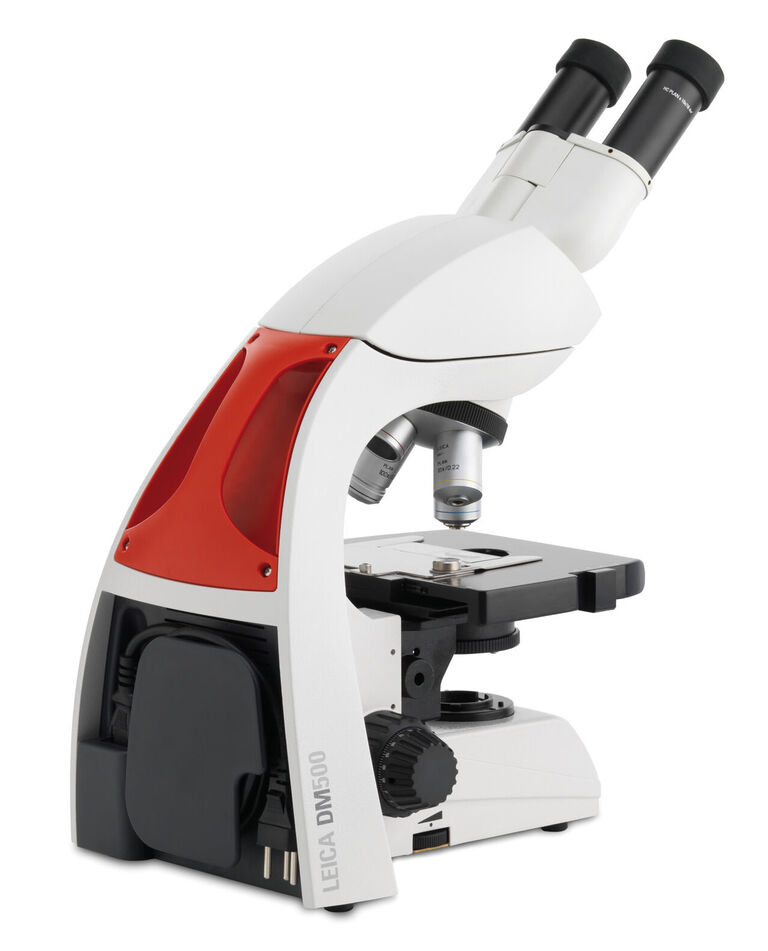 DM500 Binocular, fluorescence-capable educational microscope for life science courses