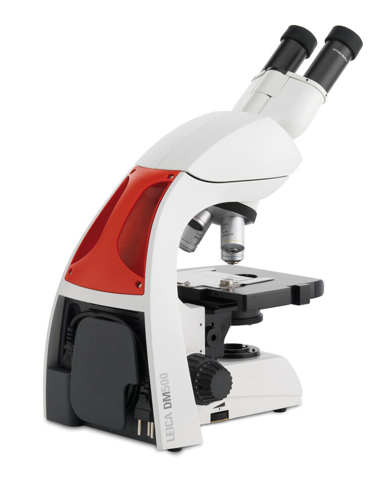 DM500 Binocular, fluorescence-capable educational microscope for life science courses