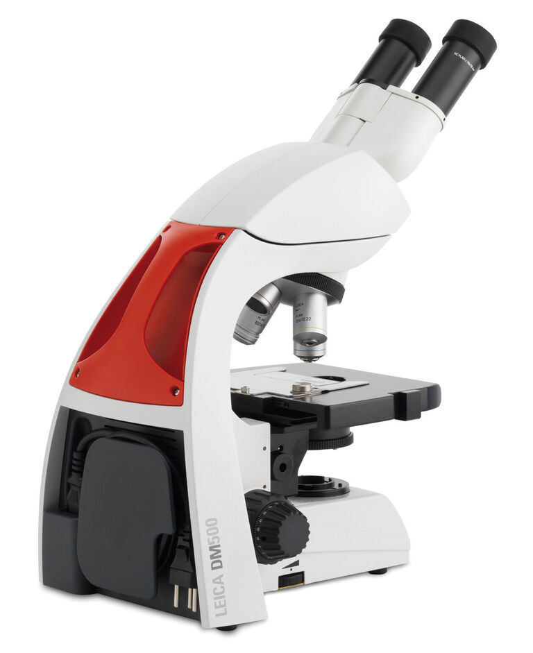 DM500 Binocular, fluorescence-capable educational microscope for life science courses