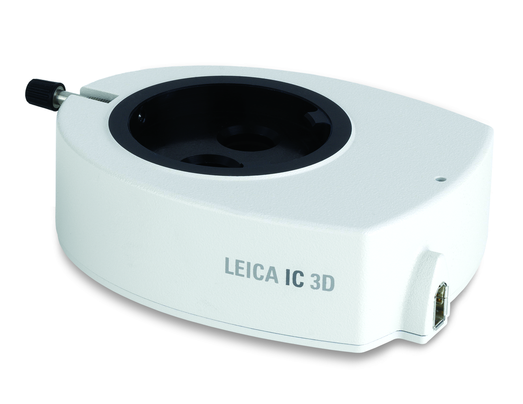 A complete 3D picture of microscopic specimens, seen through the eyepieces to on-screen, is at the user’s fingertips using the Leica IC 3D. A complete 3D picture of microscopic specimens, seen through the eyepieces to on-screen, is at the user’s fingertips using the Leica IC 3D.