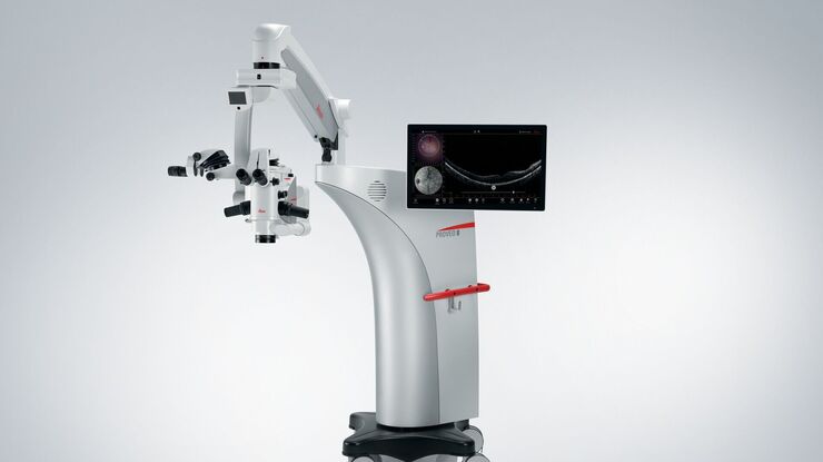 Pantalla de retina de Leica Proveo8 EnFocus