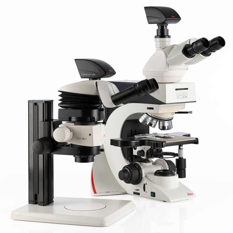 Leica flexacam c5, M60 & DM2700 M Microscopes