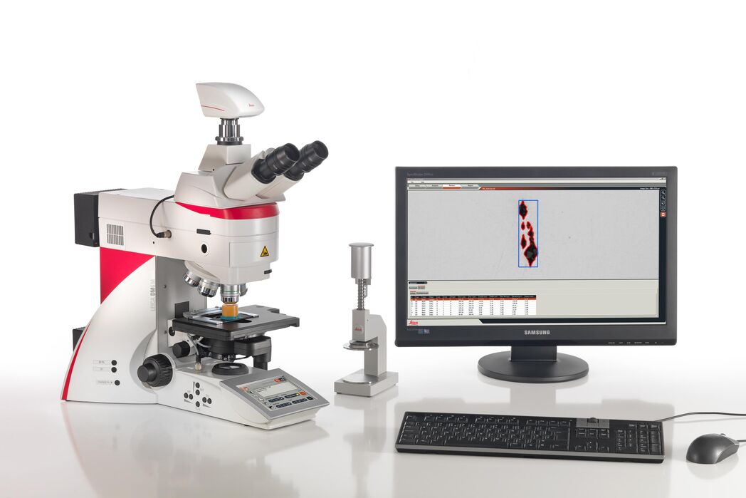 Analyse des inclusions non métalliques Leica Steel Expert 2.0