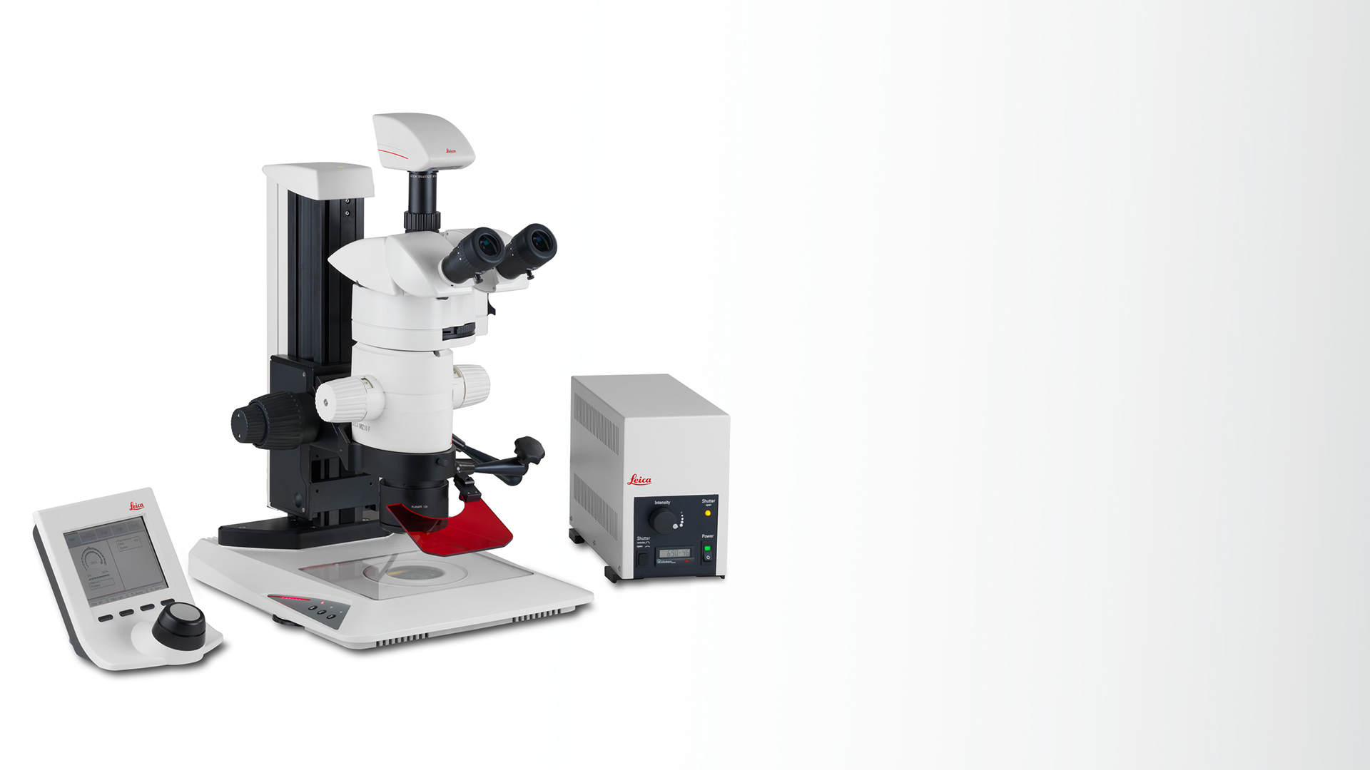Leica MZ10 F Modular Stereo Microscope for Fluorescent Imaging Header Image